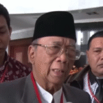 KH. Dr. Amidhan Shaberah. (Tangkap layar YouTube Mahkamah Konstitusi RI)